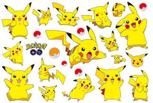 UMÝVAJÚCE TETOVANIE PRE DETI POKEMON GO CG177