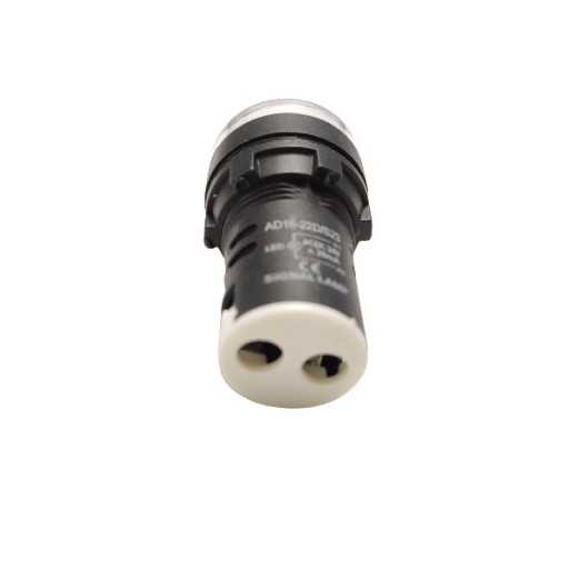 Signálna lampa 22mm biela LED 24V AC/DC