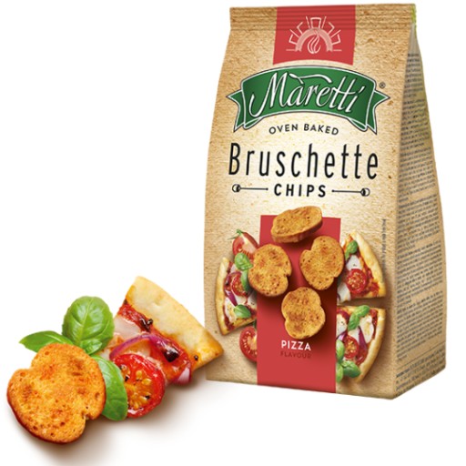 Maretti Bruschette PIZZA pečené krúžky 70g