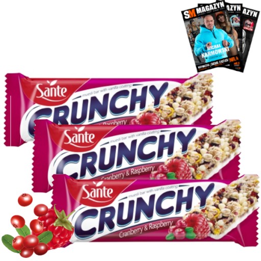 SANTE BATON CRUNCHY S VANILKOVÝM POVRCKOM 40G