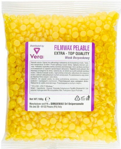 FilmWax žltý medový vosk bez pásikov v granulách
