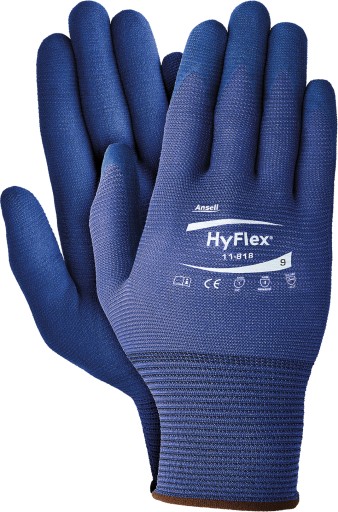 Antistatické ochranné rukavice HyFlex 11-818