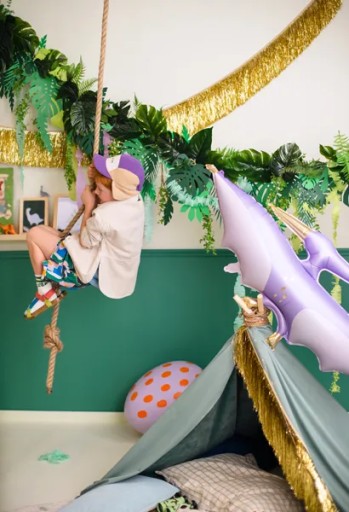 Pterodaktylový fóliový balónik 120x62 cm mix Party Deco