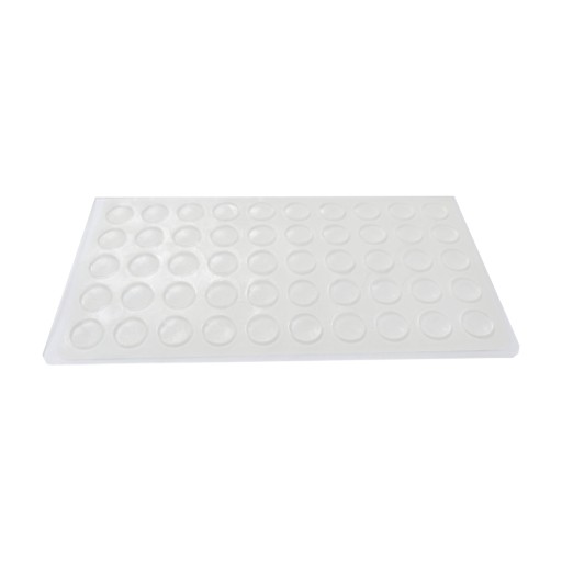 Silikónové nárazníky tlmič 7x1,5mm 50 ks