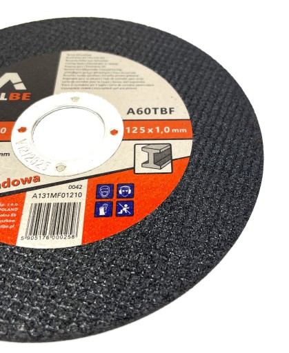 KOVOVÉ REZNÉ KOTÚČE 125 x 1,0 MM OCELOVÉ ODOLNÉ KOVOVÉ REZNÉ KOTÚČE