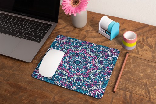 Farebná podložka pod myš MANDALA PATTERN