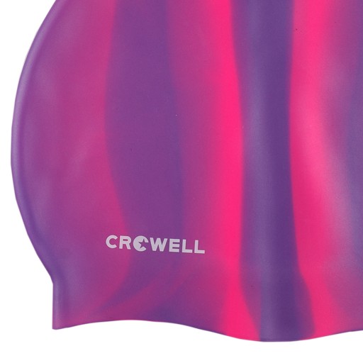 Silikónová plavecká čiapka Crowell Multi Flame