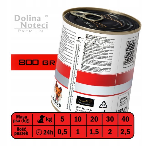 Dolina Noteci Premium BEEF konzerva 800 g
