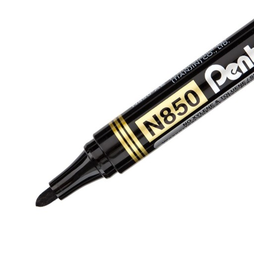 Permanentný popisovač Pentel N850 - čierny