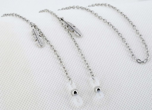 Retiazka na okuliare 'JEWELRY', strieborný kov