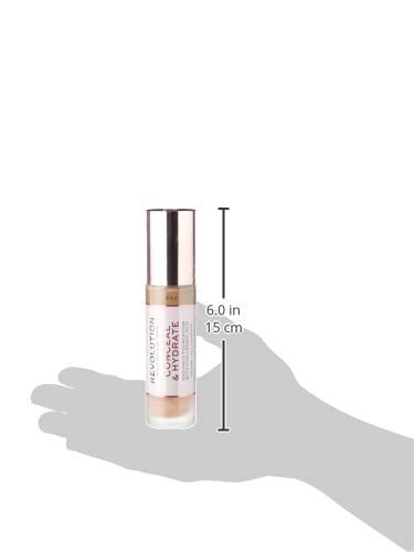 Makeup Revolution face foundation F10.2