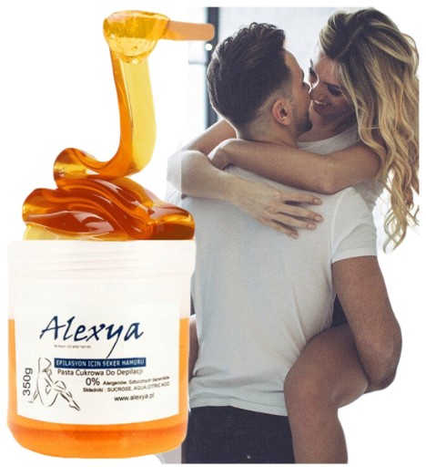 CUKROVÁ pasta na depiláciu - ALEXYA Natural