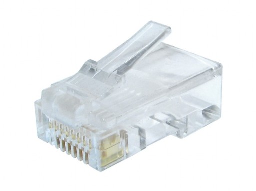 50 ks RJ45 8P8C INTERNETOVÁ ZÁSTRČKA SVORKY