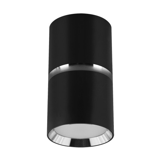DIOR DWL GU10 BLACK/CHROME stropné svietidlo čierna/chróm Struhm