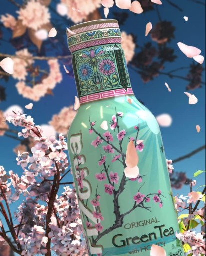 ARIZONA zelený čaj s medom 450 ml