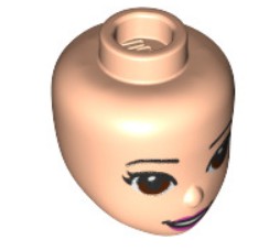 LEGO 37291 HEAD HEAD Friends NOVÉ (1g)