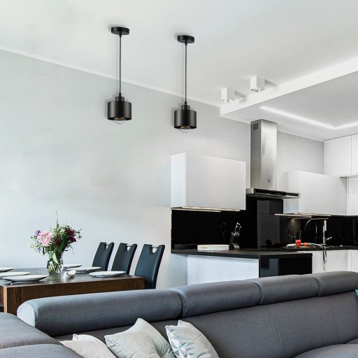 E27 závesné LED lustrové stropné svietidlo, svietidlo LOFT