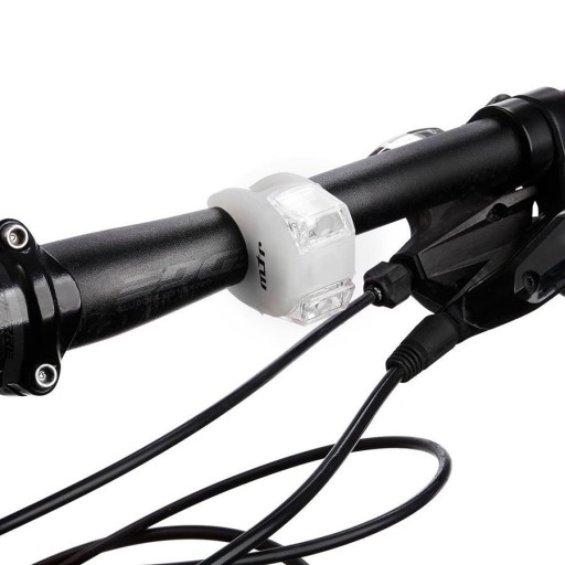 METEOR Sada predných + zadných LED svetiel na bicykel