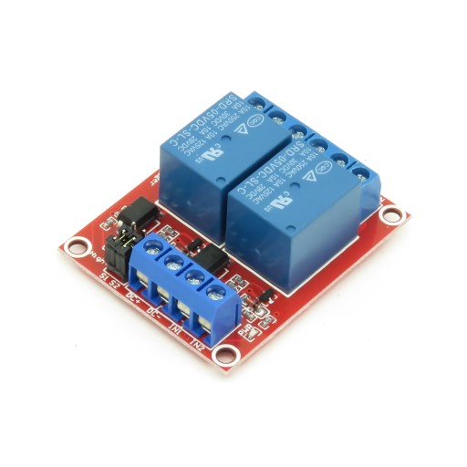 modRL02_ISO - výkonový modul s dvoma 5V relé