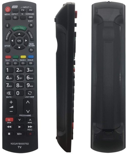 UNIVERZÁLNY TV DIAĽKOVÝ OVLÁDAČ PANASONIC / VIERA S 3D