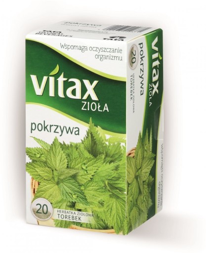 Vitax žihľavový bylinkový čaj 20ks 1,5g x2