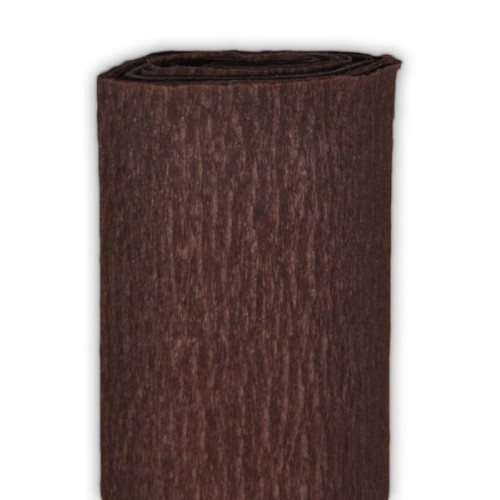 CRIPPED hodvábny papier 200X50 1 ROLL ART DARK BROWN ALIGA KR-28