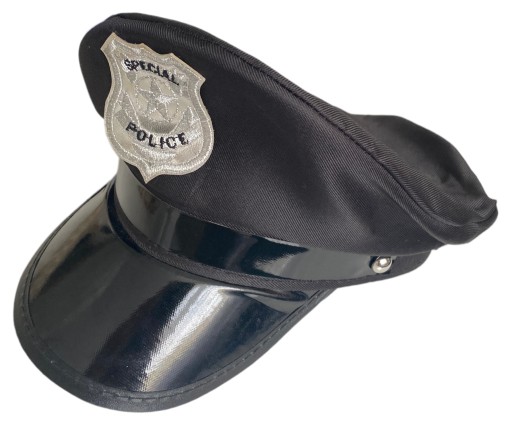 Policajt Policajtka Čiapka Policajtka Čierna