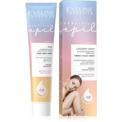 EVELINE DEP.D/dep krém 125ml Just E. bikin telový krém
