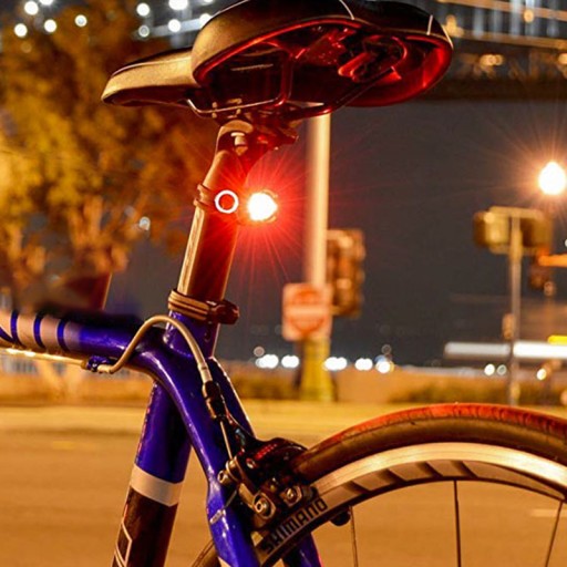 BIKE SVETLÁ LED CYKLISTICKÁ LAMPA PREDNÁ ZADNÁ 2KS