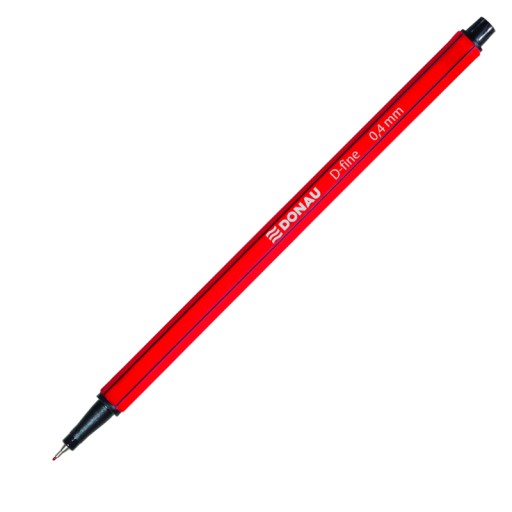 DONAU D-FINE jemná linka 0,4 mm, červená, 1 ks