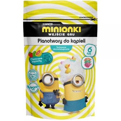 Minionki pianotwory 6x20g ovocná zmes
