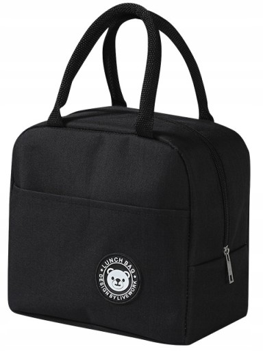Termo taška LUNCH BOX, čierna, izolačná, taška na piknik
