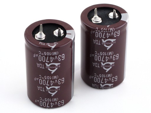 KONDENZÁTOR 4700uF / 63V 25x40mm 105*C SAMYOUNG HQ