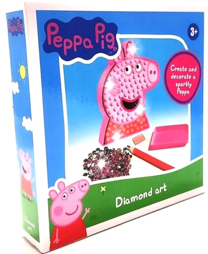 DIAMANTOVÉ MALOVANIE PEPPA PIG PEPPA PIG KREATÍVNA SÚPRAVA HRAČIEK
