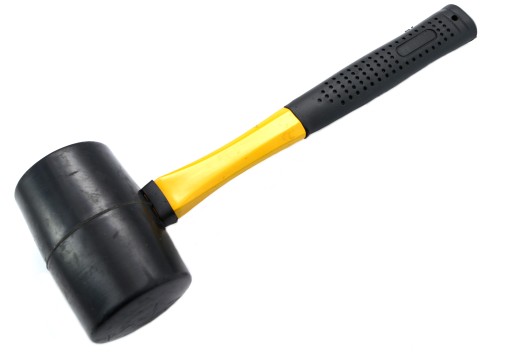 FIBERGLASS gumené kladivo 350 g