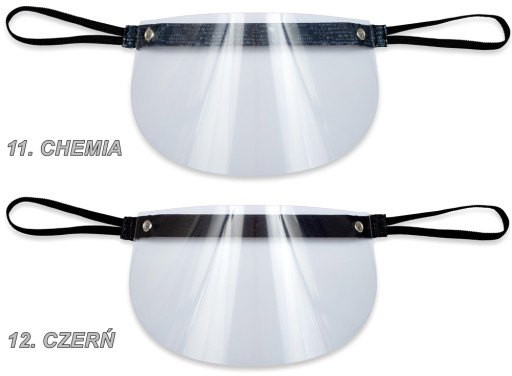 MINI VISOR MASKA PRE DETI DO ŠKOLY 12 veľ.