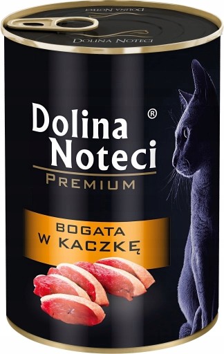 Dolina Noteci Premium Jahňacie vlhké krmivo pre mačky 400g