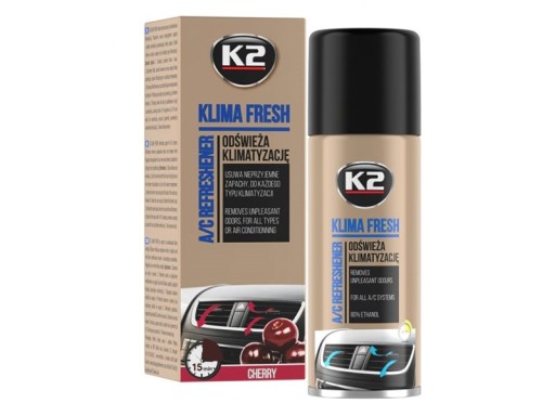 KLIMA FRESH Osviežovač klimatizácie, Čerešňa, 150 ml