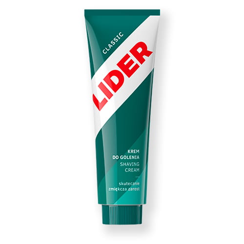 Lider Classic krém na holenie zjemňuje fúzy 95 g