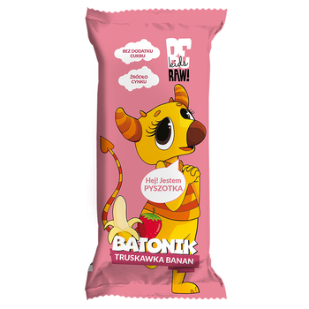 1x 25g BERAW Detská jahodová banánová tyčinka