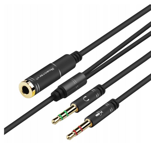KÁBEL PRE STEELSERIES ARCTIS 1 3 5 7 9 DUÁLNY KÁBEL PRO SLÚCHADLÁ