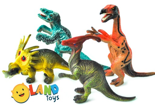 LT268 VEĽKÁ SADA 12 FIŠTÍK DINOSAUROV LANDTOYS