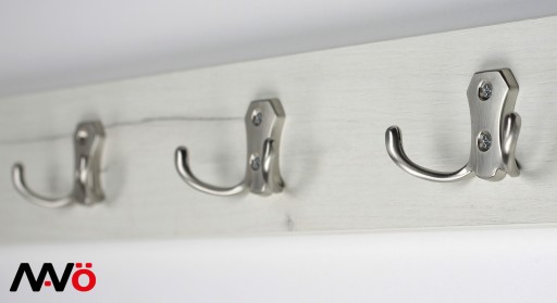 HÁČIK NA OBLEČENIE NÁSTENNÝ VEŠIAK RETRO INOX NÁBYTOK