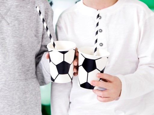 FUTBALOVÉ PAPIEROVÉ POHÁRKY - 6 KS - 1365