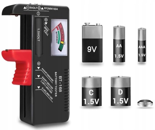 AA AAA R14 Battery Meter Battery Tester