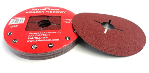FIBER SHIELD FIBER DISC FIBER 125MM P80 10 ks.