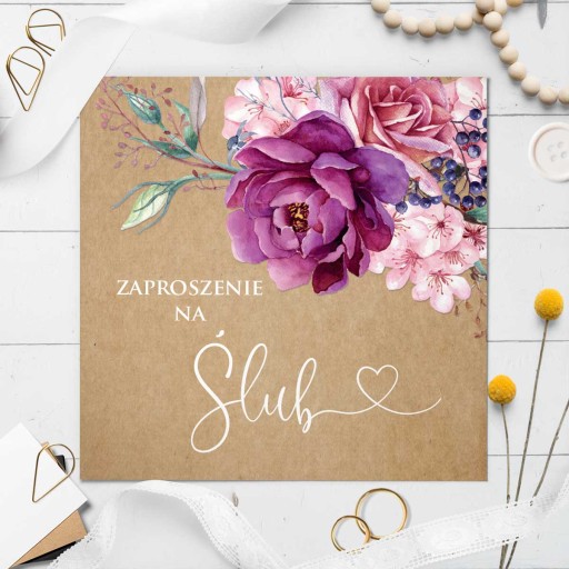 Svadobné oznámenia PRIPRAVENÉ na svadbu s obálkou S15