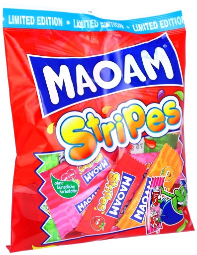 HARIBO MaOaM Stripes Ovocné žuvačky 175 g DE