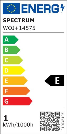 LED COG CLEAR E14 1W WW teplá sviečková žiarovka