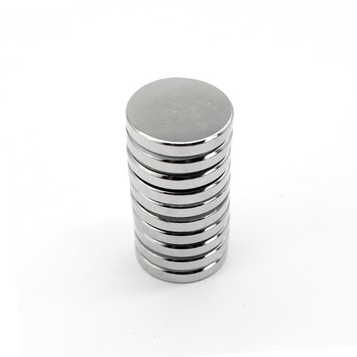 SILNÝ VALEC NEODYMOVÝ MAGNET 8X1,5MM 10 KS VALEC